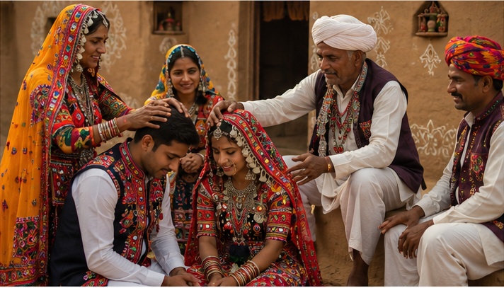 Banjara family blessing
